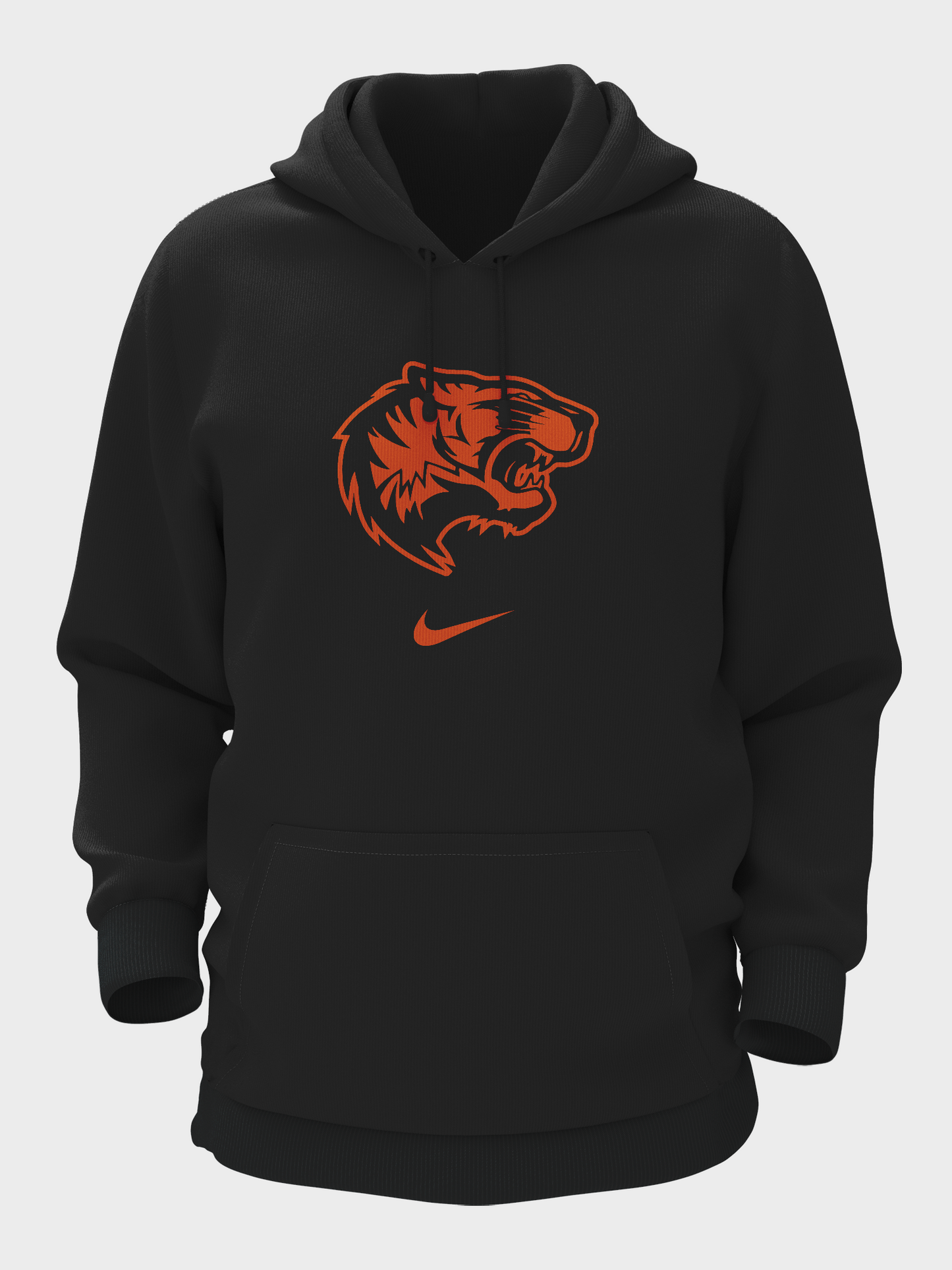 Tiger Head - Athletic Hoodie